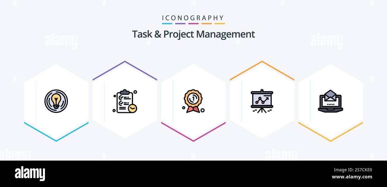 Task And Project Management 25 FilledLine icon pack including server ...