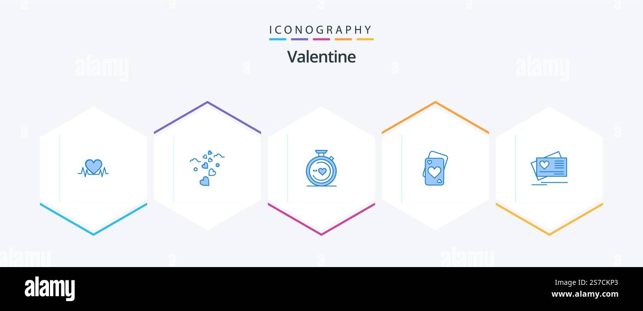 Valentine 25 Blue icon pack including . wedding. compass. heart. card ...