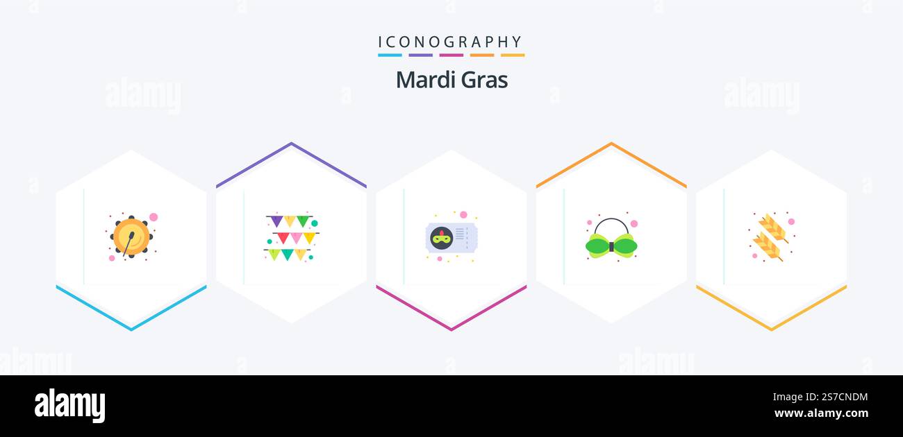 Mardi Gras 25 Flat icon pack including . feather. mask. calligraphy ...