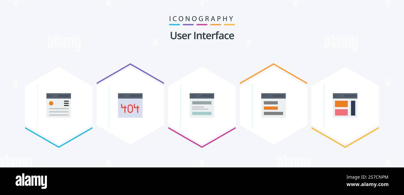 User Interface 25 Flat icon pack including interface. communication. user. user. hero Stock Vector