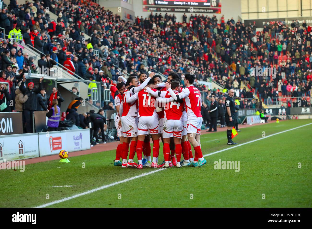 AESSEAL New York Stadium, Rotherham, England 18th January 2025 Andre