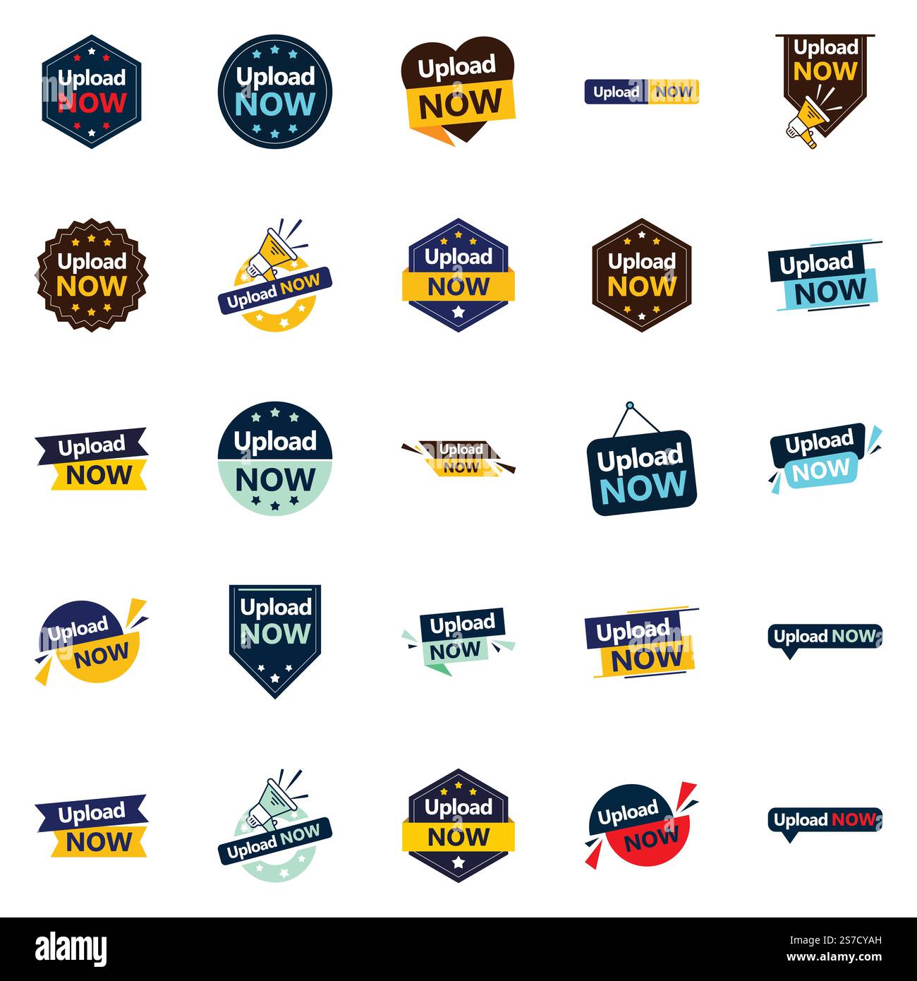 Upload Now Bundle 25 fully editable Vector Designs for your advertising ...