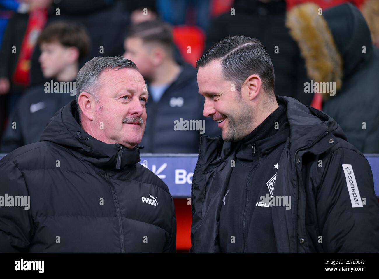 18.01.2025, Fussball, Bundesliga, 18.Spieltag Saison 2024/2025, Bayer ...