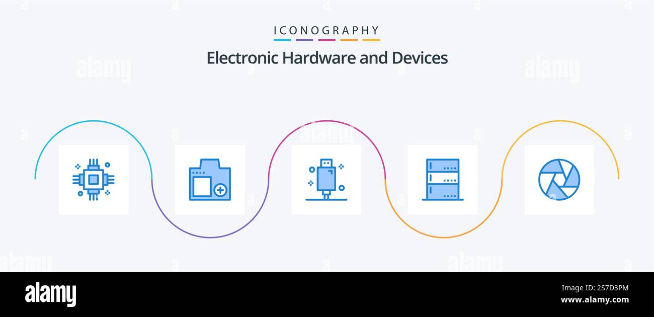 Devices Blue 5 Icon Pack Including devices. admin. photo. equipment ...