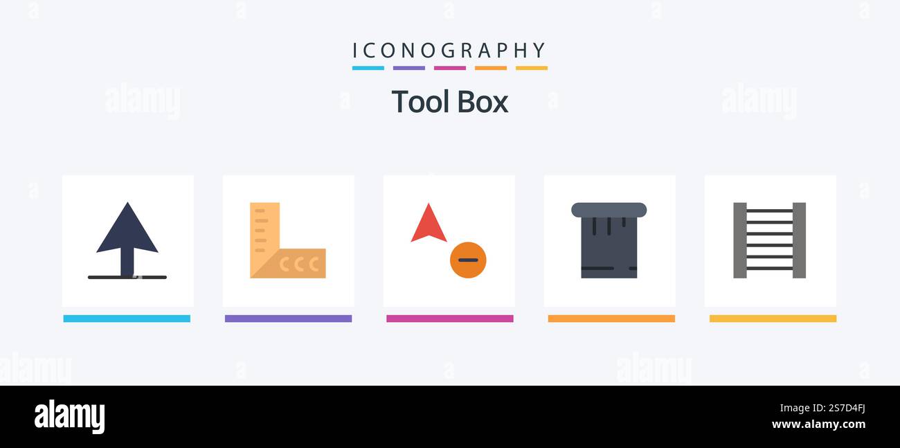 Tools Flat 5 Icon Pack Including . putty.. Creative Icons Design Stock ...