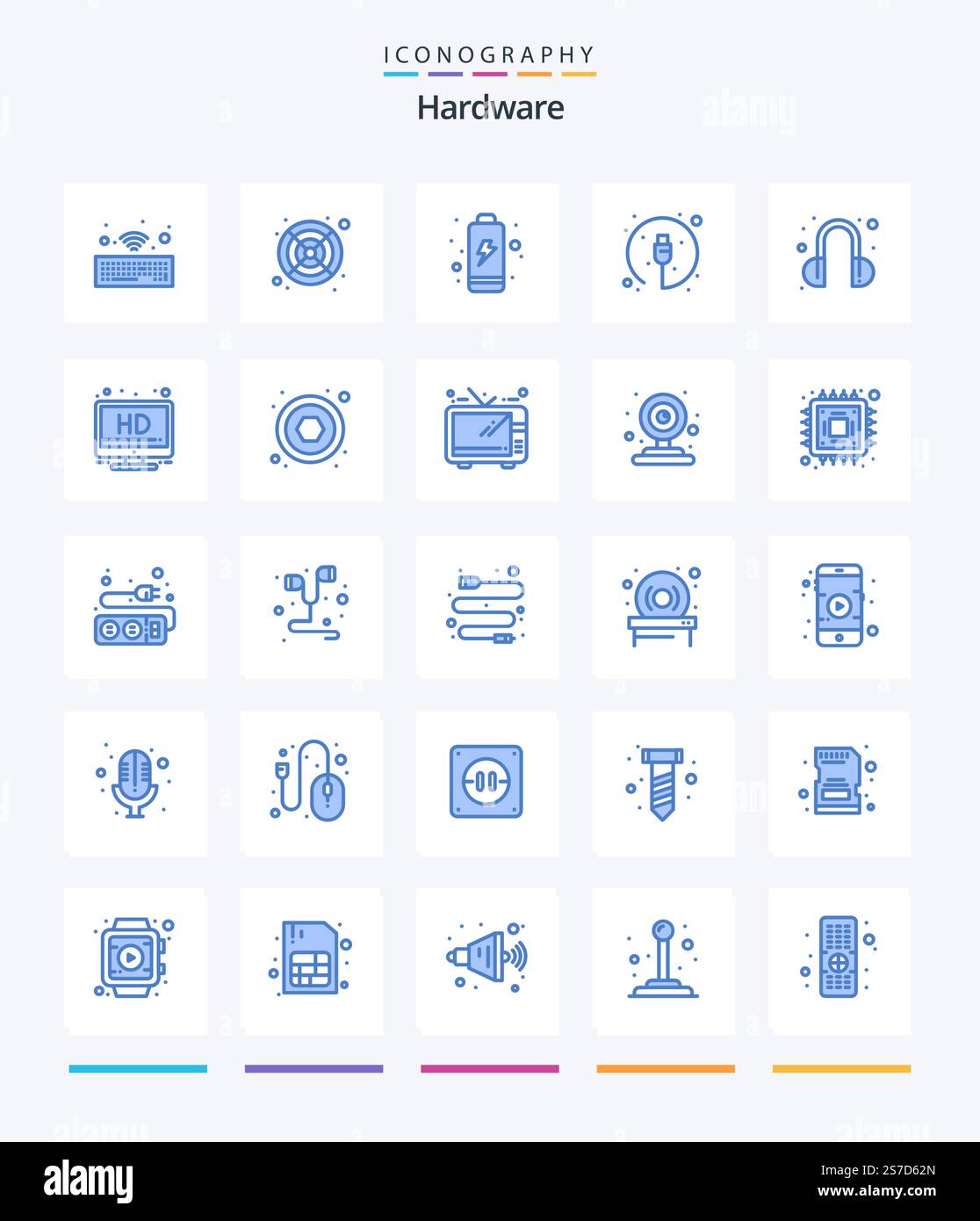 Creative hardware 25 blue Stock Vector Images - Alamy