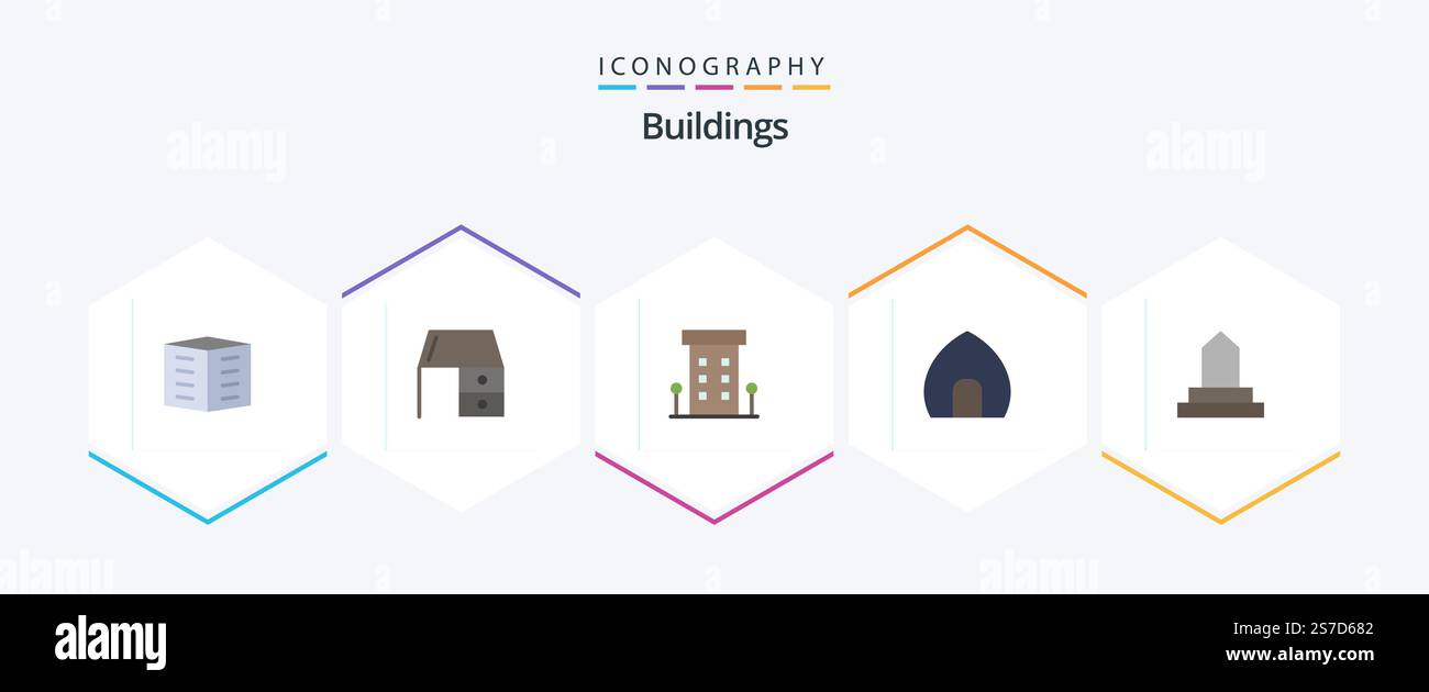 Buildings 25 Flat icon pack including casa. antique building. office ...