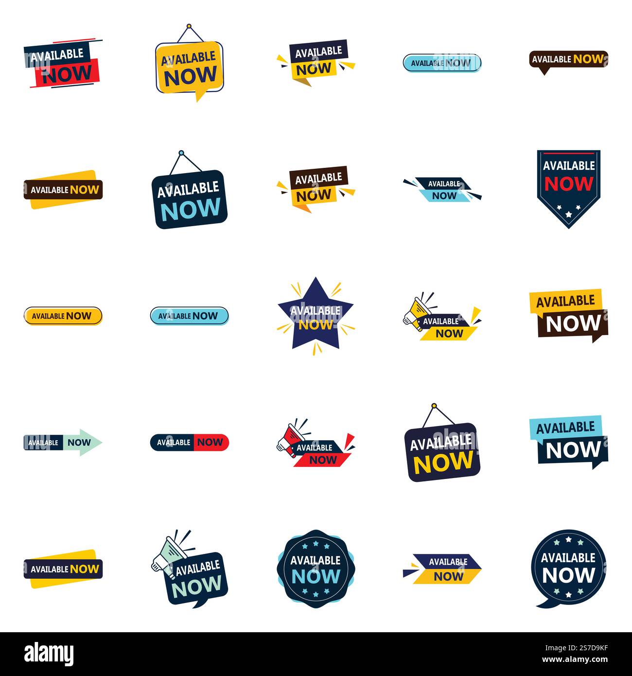 Easily Customizable Available Now 25 Vector Banners for Flexible Design ...
