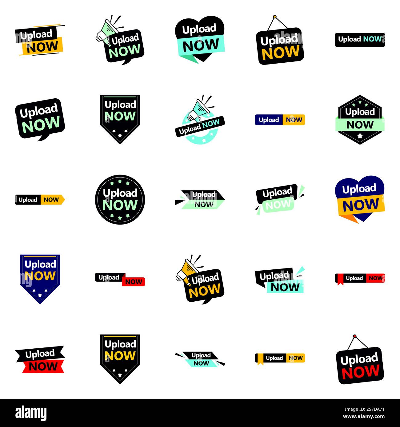 25 Stunning Vector Designs in the Upload Now Bundle Perfect for ...