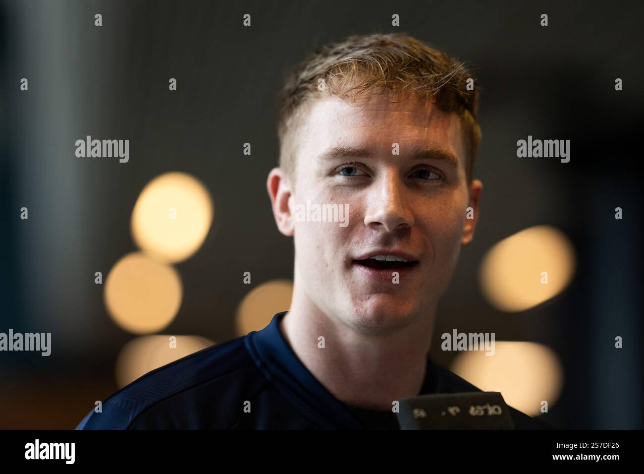 250119 Jonathan Edvardsson of the Swedish men's national handball team