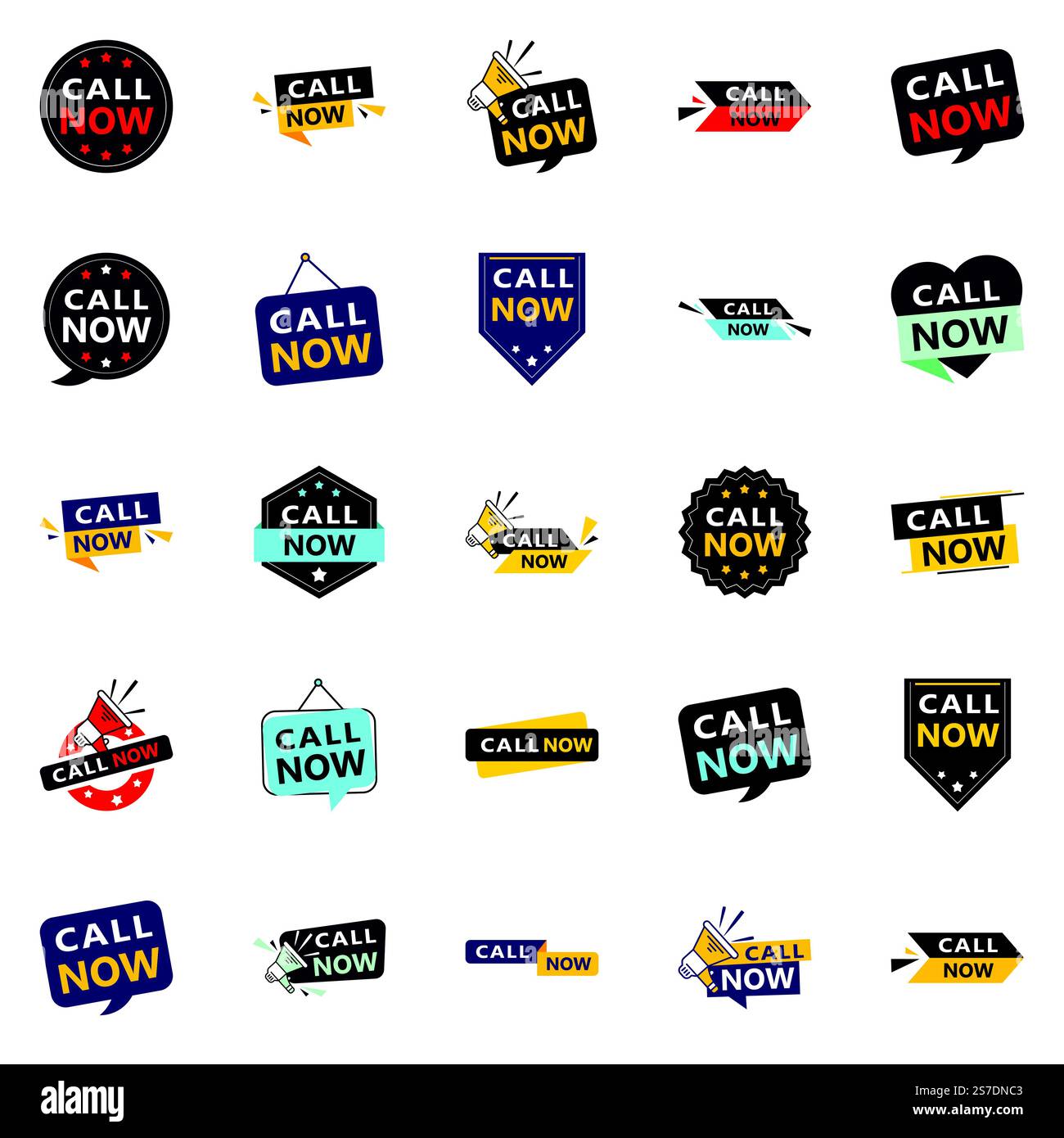 25 Professional Typographic Designs for encouraging calls Call Now ...