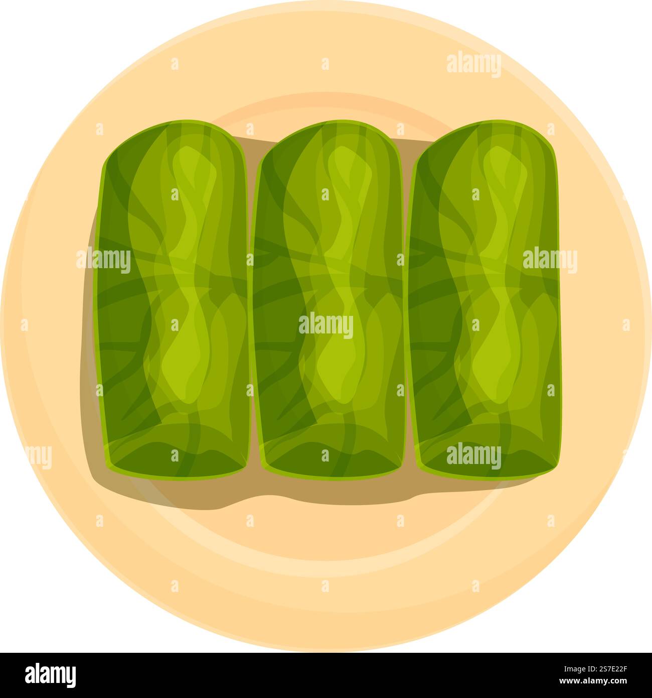 Vegetable dolma icon cartoon vector. Food cuisine. Meal dish. Vegetable ...
