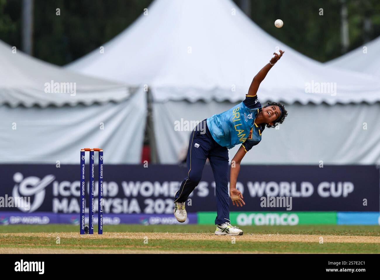KUALA LUMPUR, - JANUARY 19: Aseni Thalagune of Sri Lanka during the ...