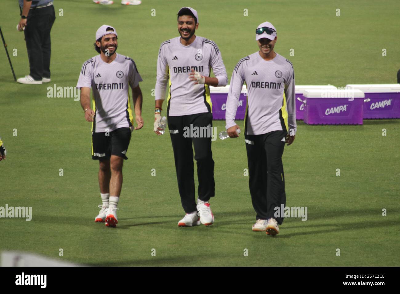 India's crecket team training session ahead of their first T20 match