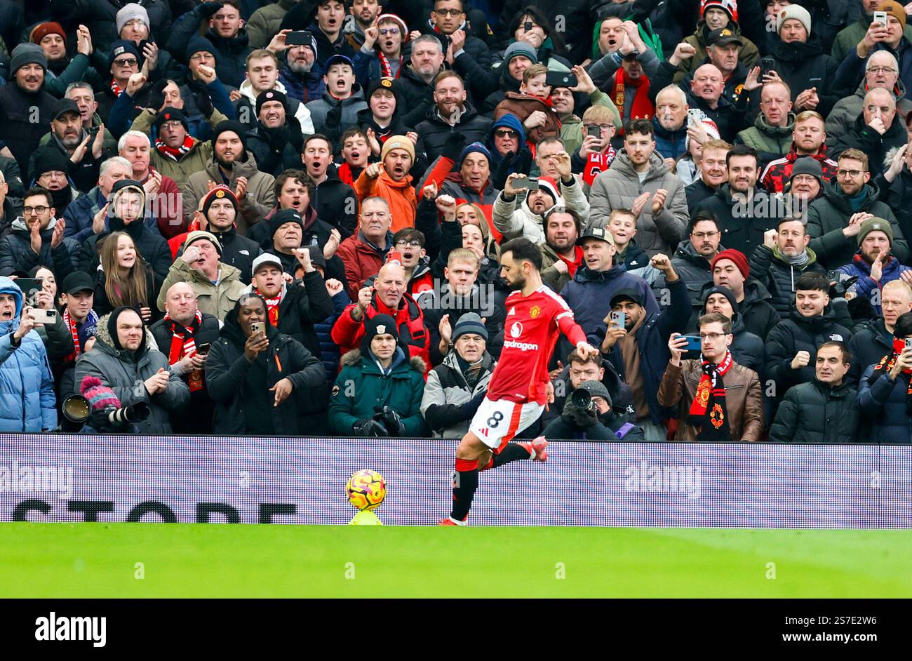 19th January 2025; Old Trafford, Manchester, England; Premier League