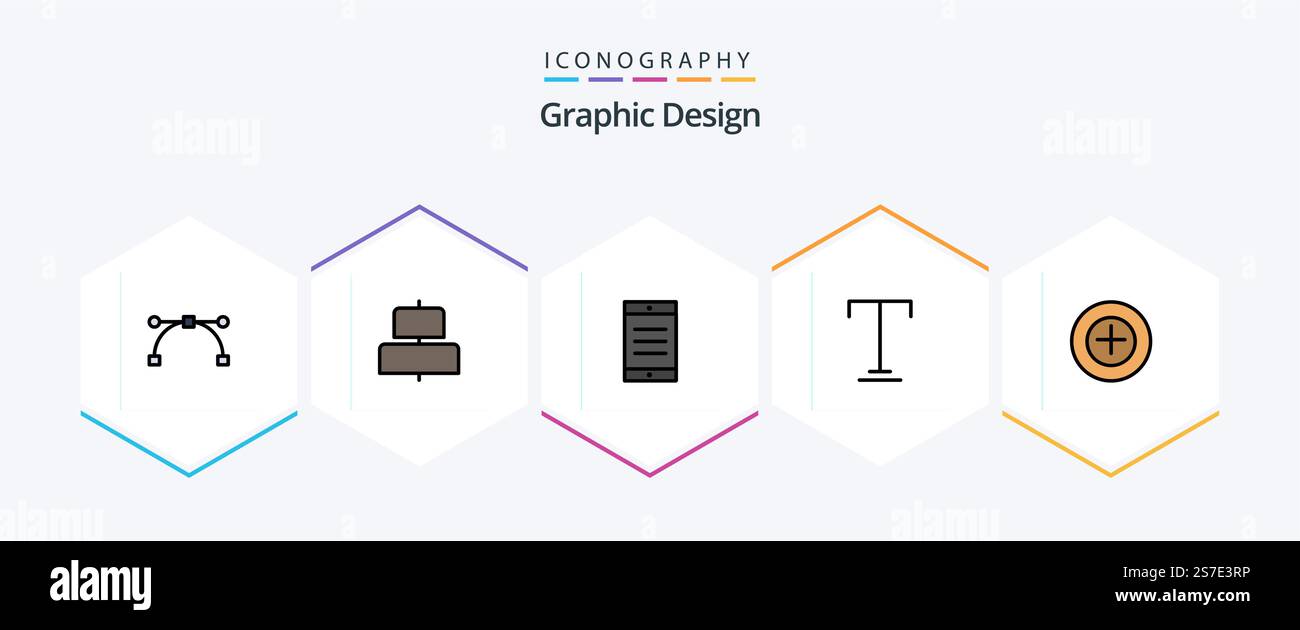 Design 25 FilledLine icon pack including . . text. plus. add Stock ...