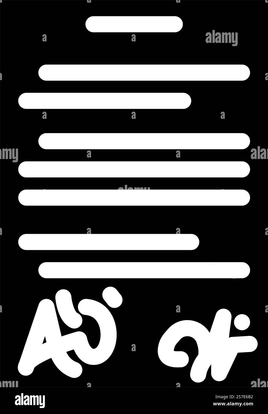 contract paper document glyph icon vector. contract paper document sign ...