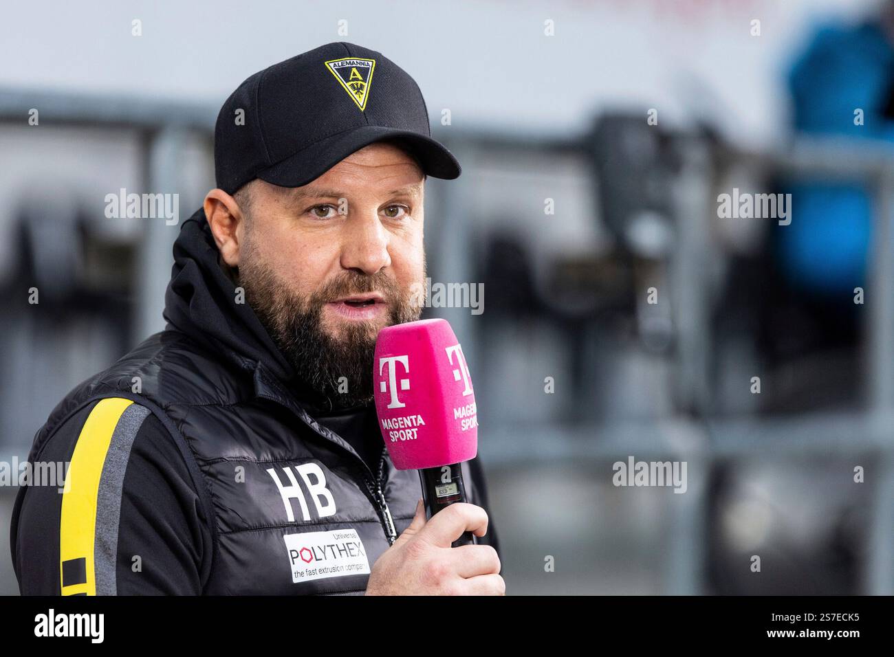 Heiner Backhaus (Alemannia Aachen, Cheftrainer), Interview, Magenta. 3 ...