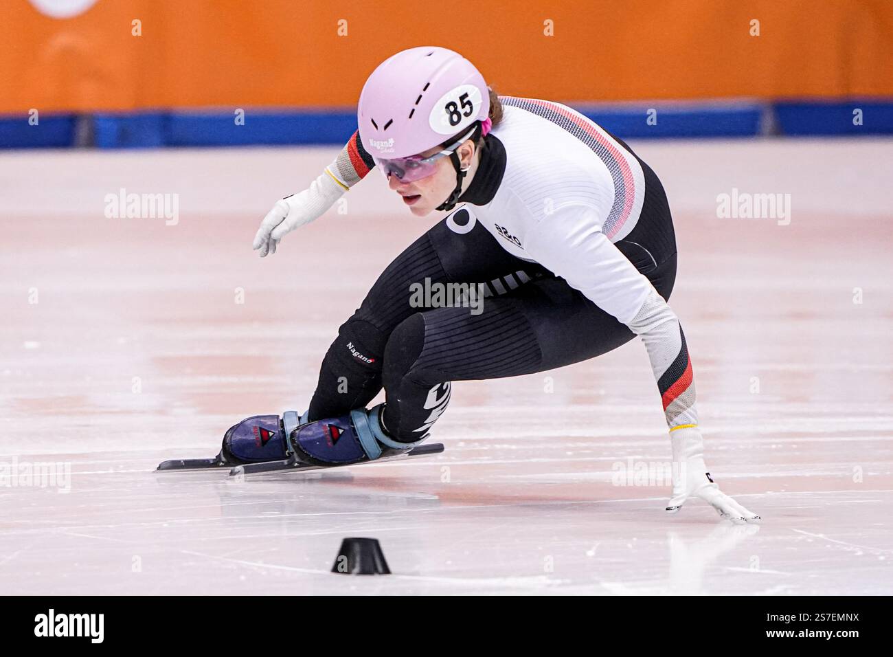 DRESDEN, GERMANY JANUARY 19 Betty Moeske of Germany during the ISU