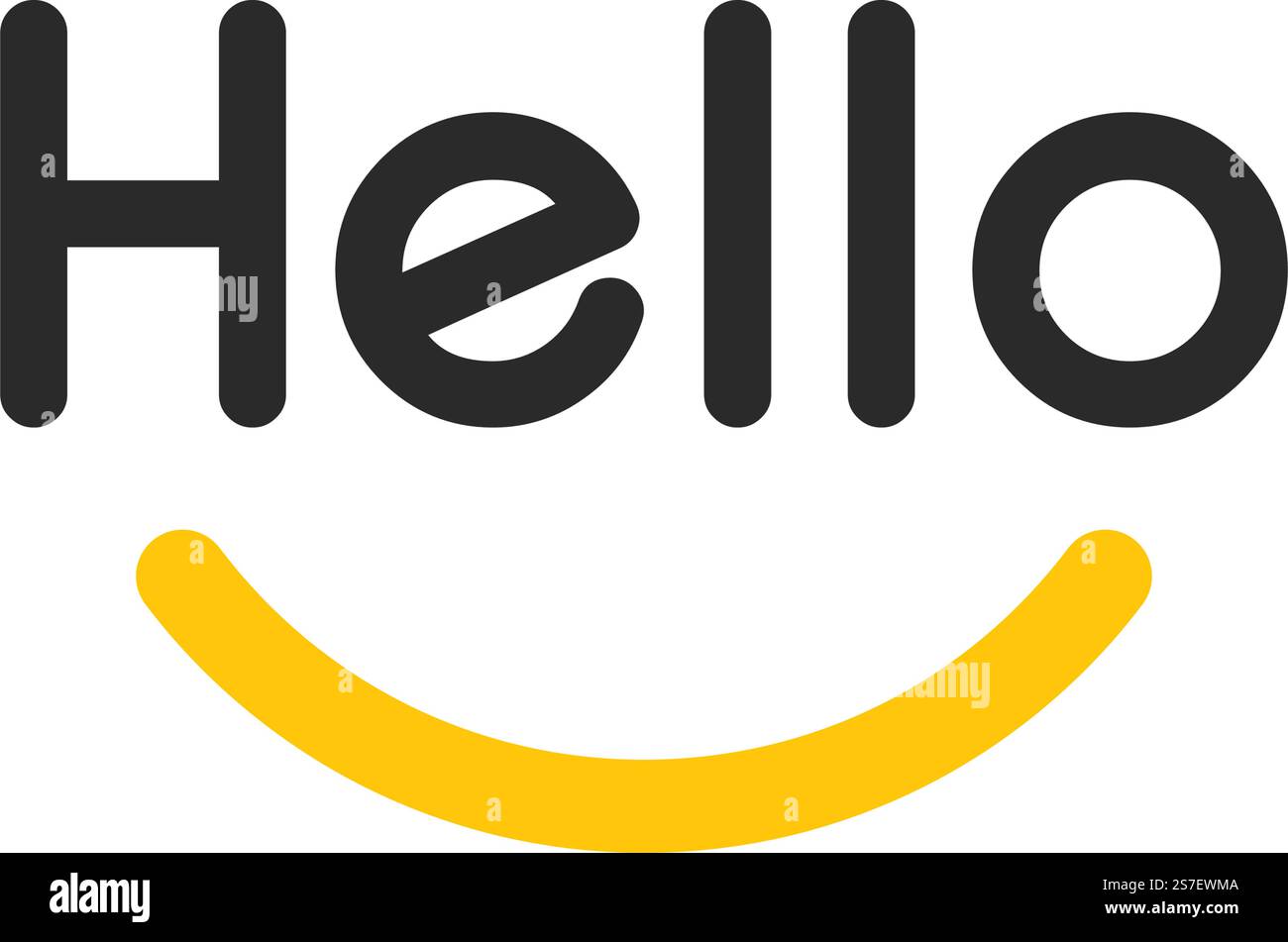Hello. Sign Typed Hello text lettering sign vector flat design Stock Vector Image & Art ...