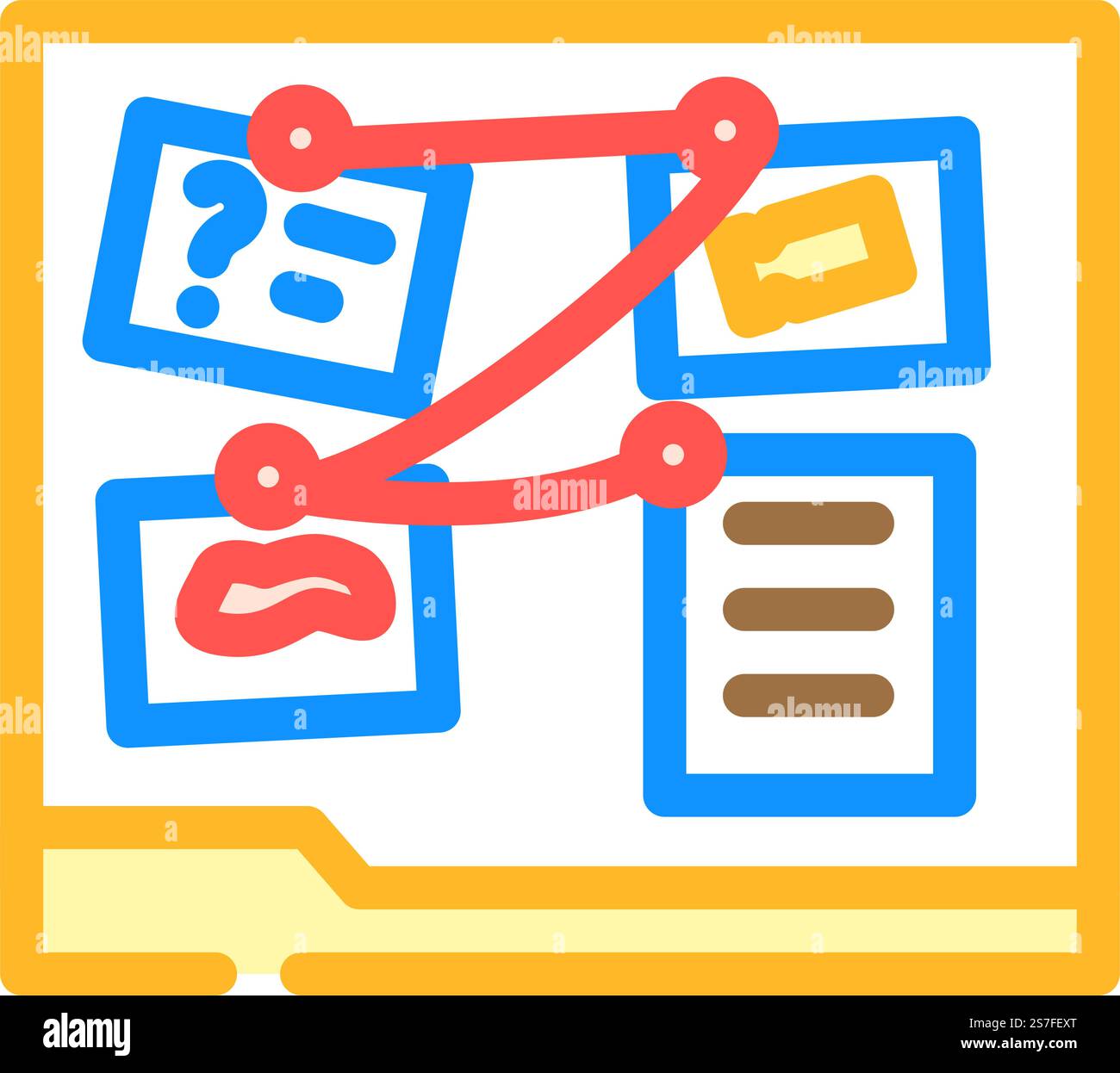 criminal investigation color icon vector. criminal investigation sign ...