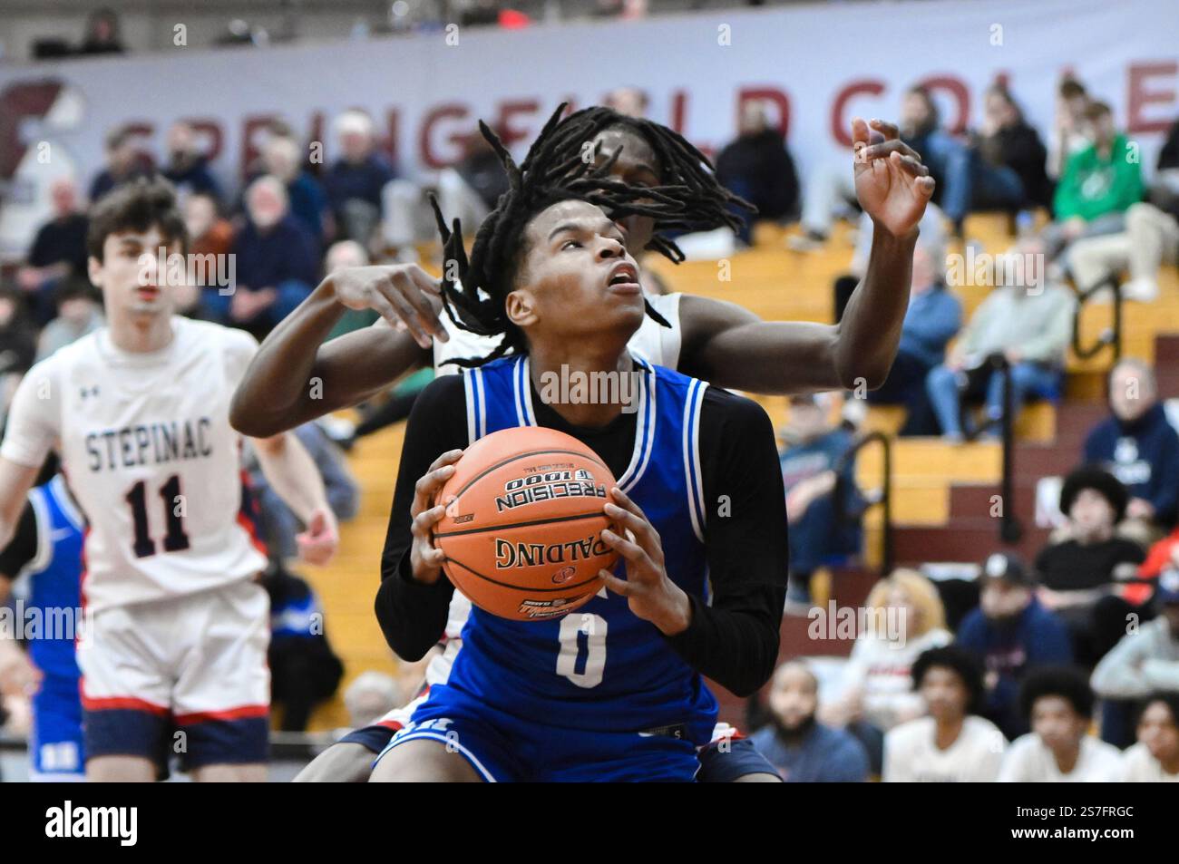 SPRINGFIELD, MA - JANUARY 19: during the Spalding Hoophall Classic high ...