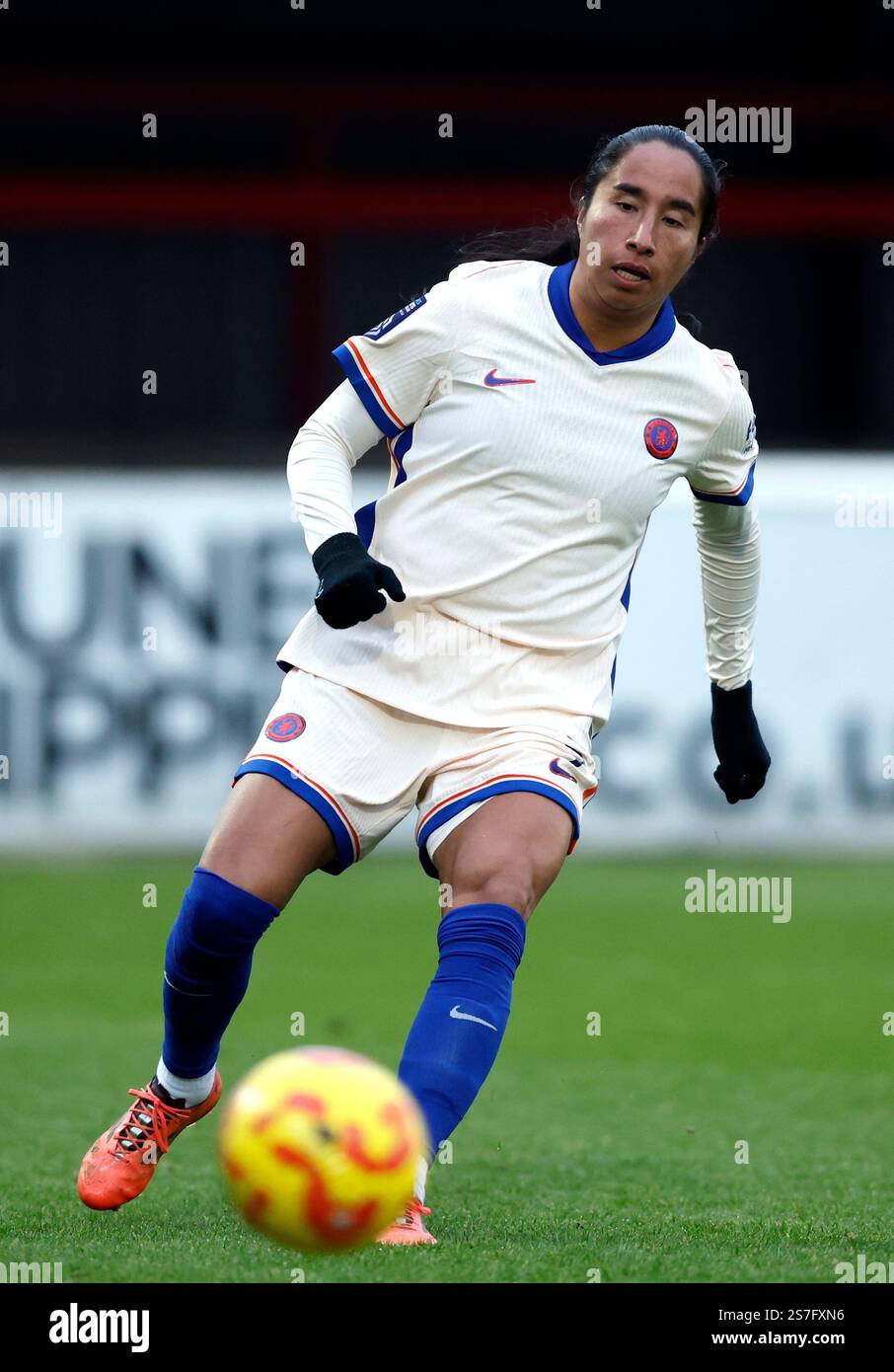 Chelsea’s Mayra Ramirez in action during the Barclays Women's Super ...