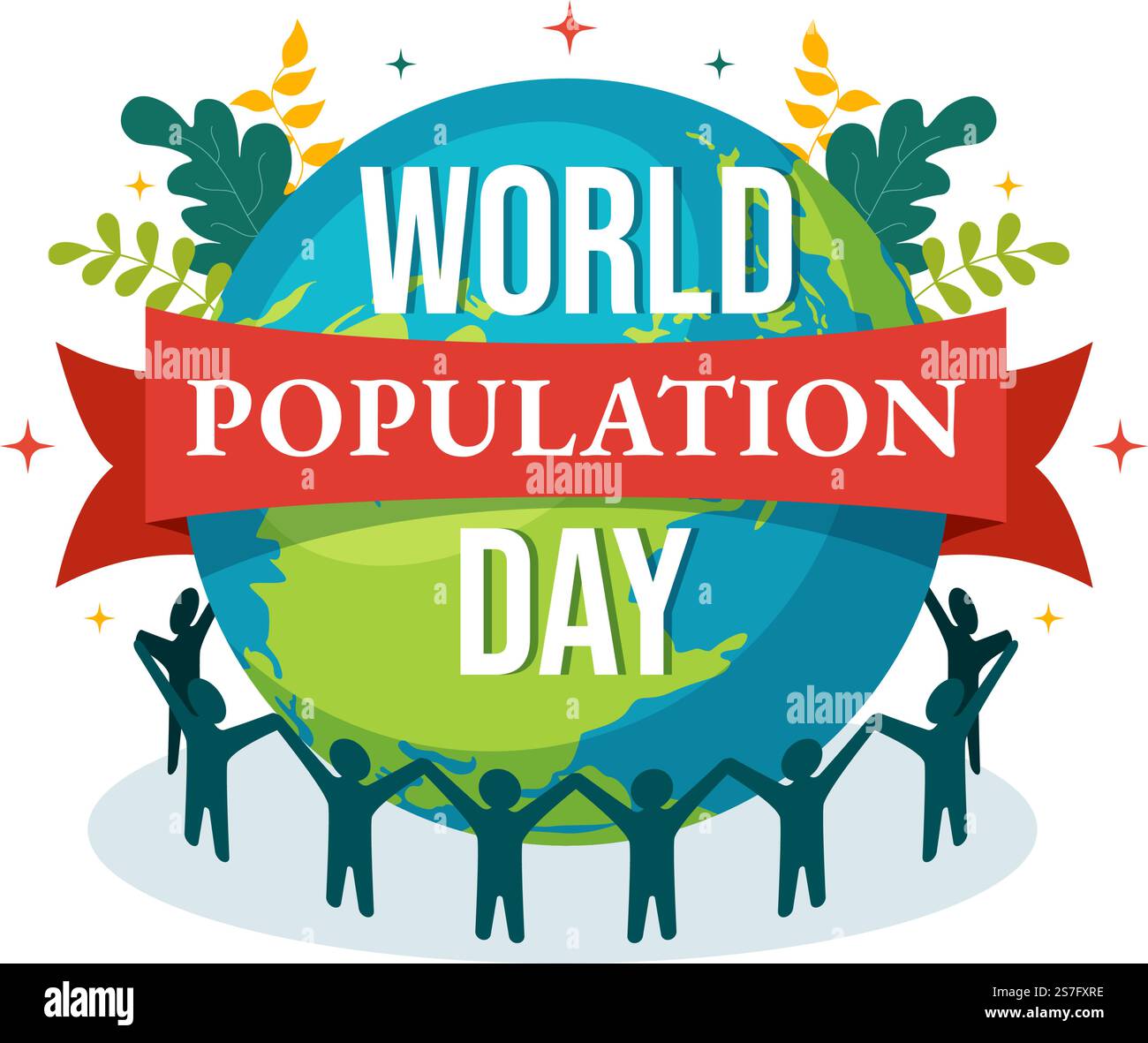 World Population Day Vector Illustration on 11th July To Raise ...
