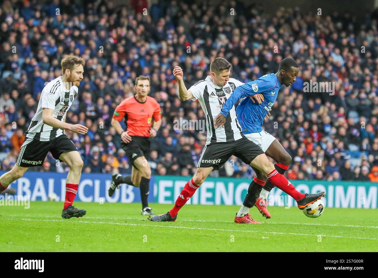19 January 2025. Glasgow, UK. Rangers FC played Fraserburgh FC in the