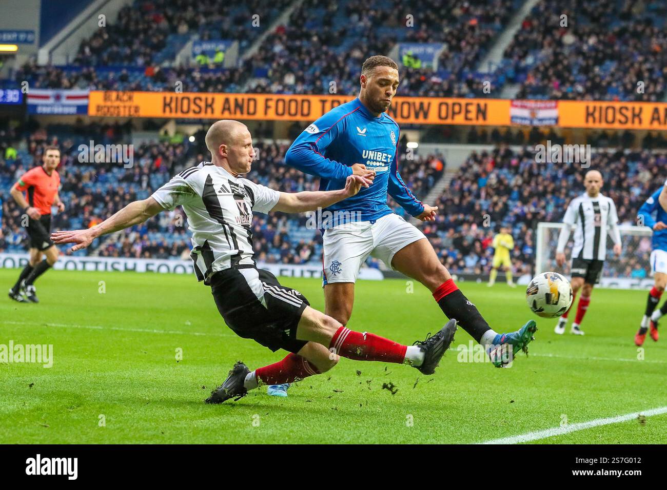 19 January 2025. Glasgow, UK. Rangers FC played Fraserburgh FC in the