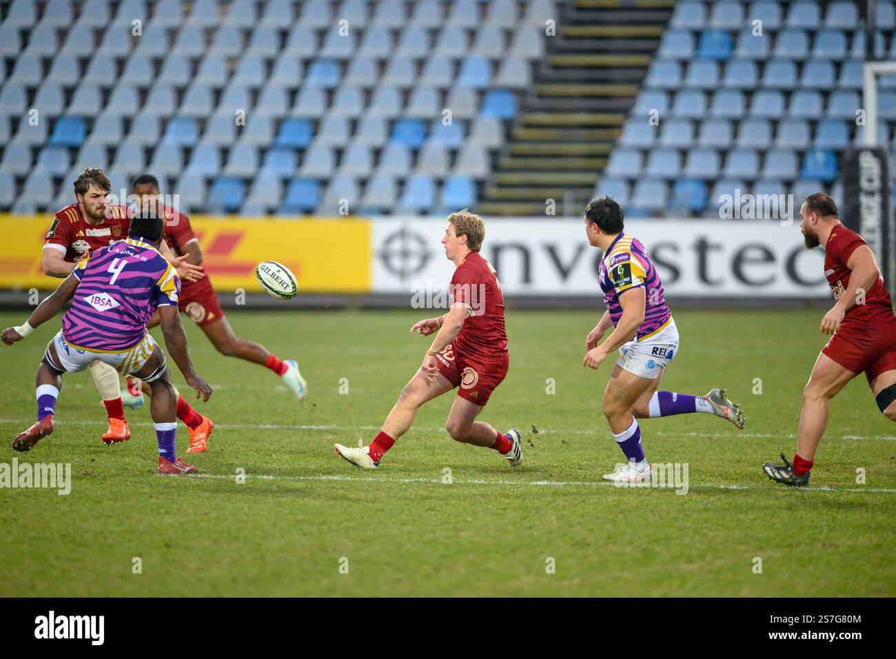 Jake Mcintyre ( Usap Perpignan ) during Zebre Parma vs USAP, Rugby