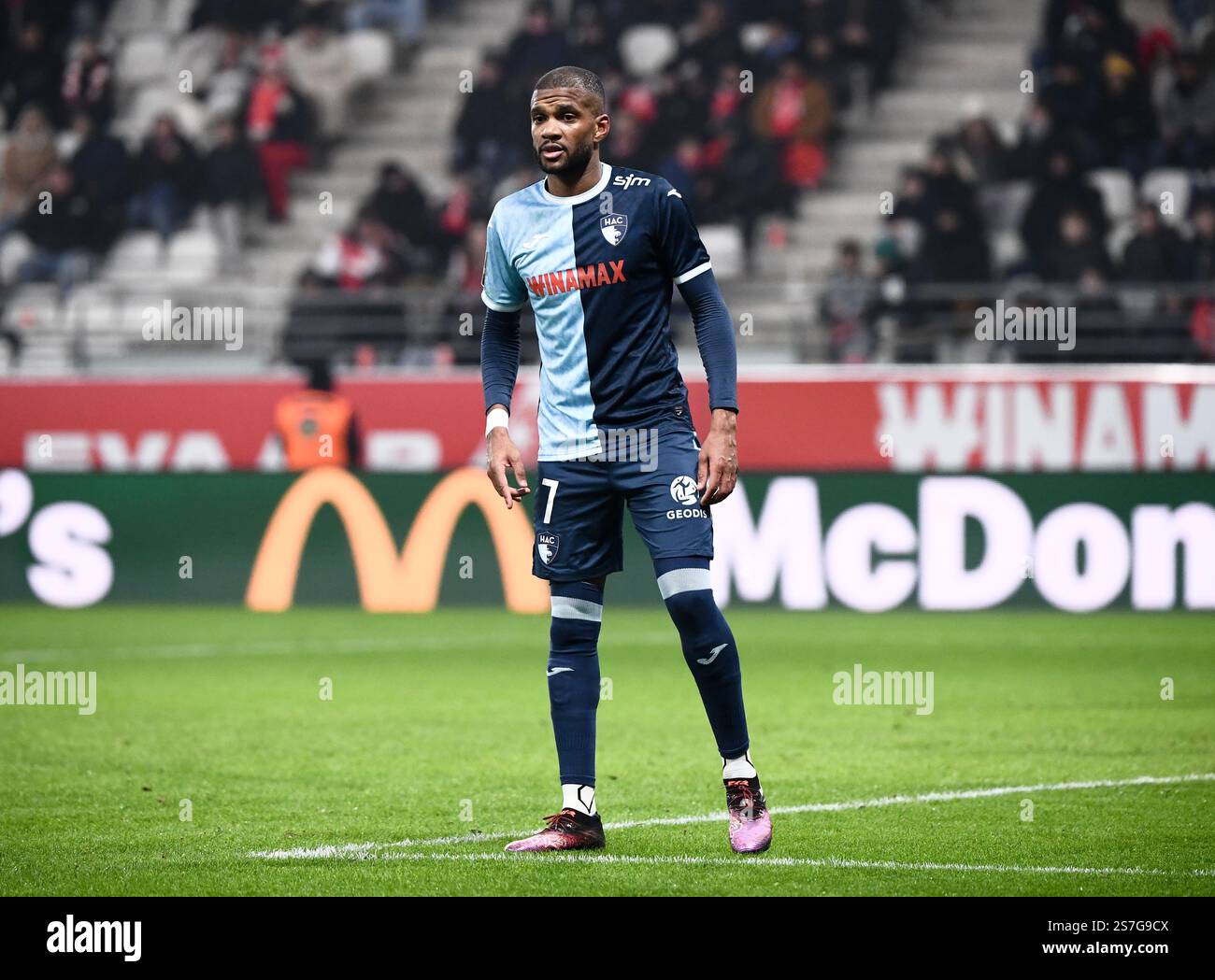 07 Loic NEGO (hac) during the Ligue 1 MCDonald's match between Reims ...
