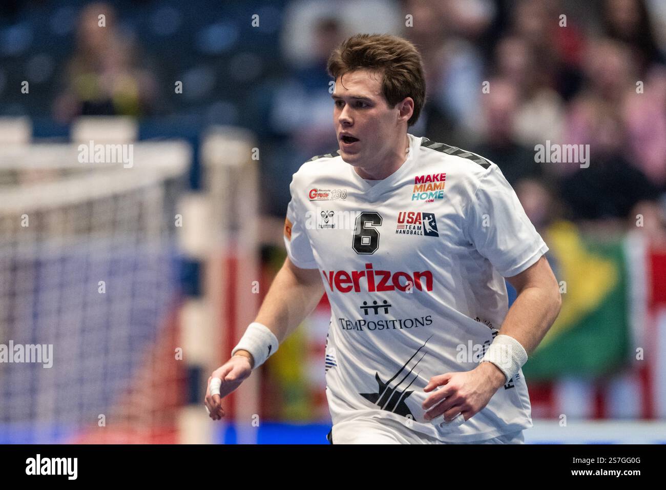 Jonas Strömberg of, USA. , . during the 2025 IHF World Men's Handball ...