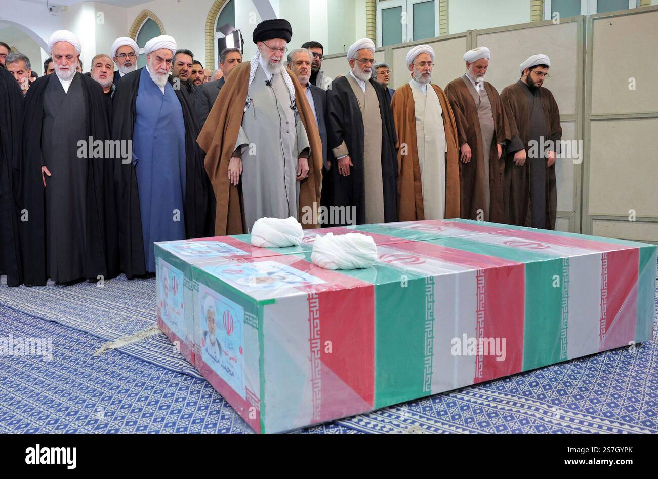 In this photo released by the official website of the office of the ...