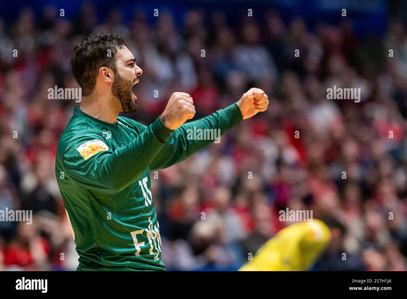 250119 Goalkeeper Rangel da Rosa of Brazil celebrates during the 2025