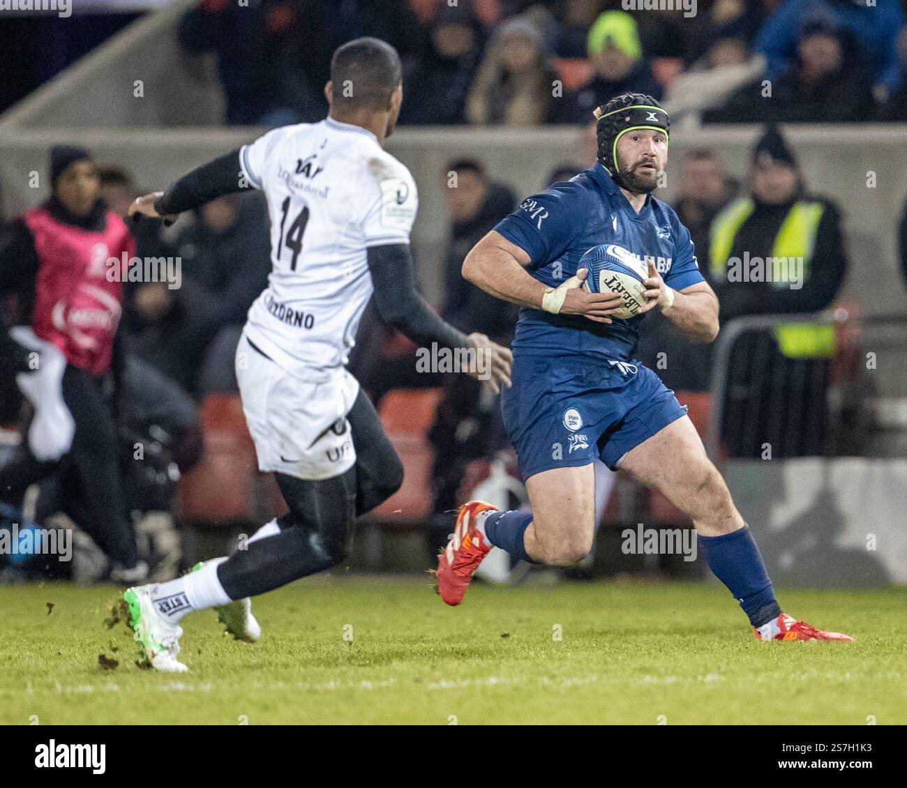 Salford, Lancashire, UK. 19th January 2025; Salford Community Stadium ...