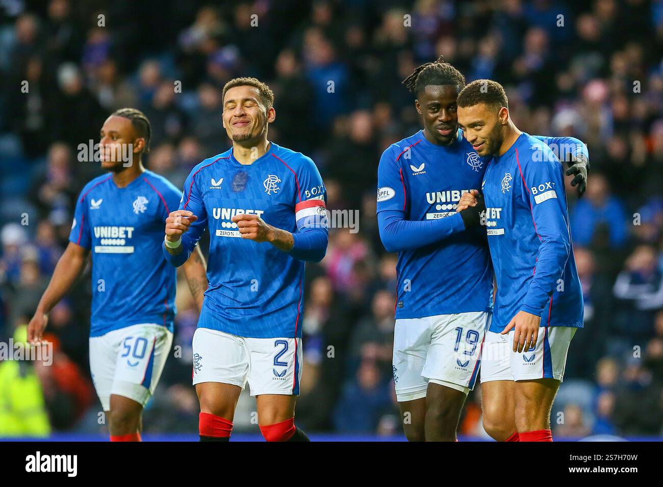 19 January 2025. Glasgow, UK. Rangers FC played Fraserburgh FC in the