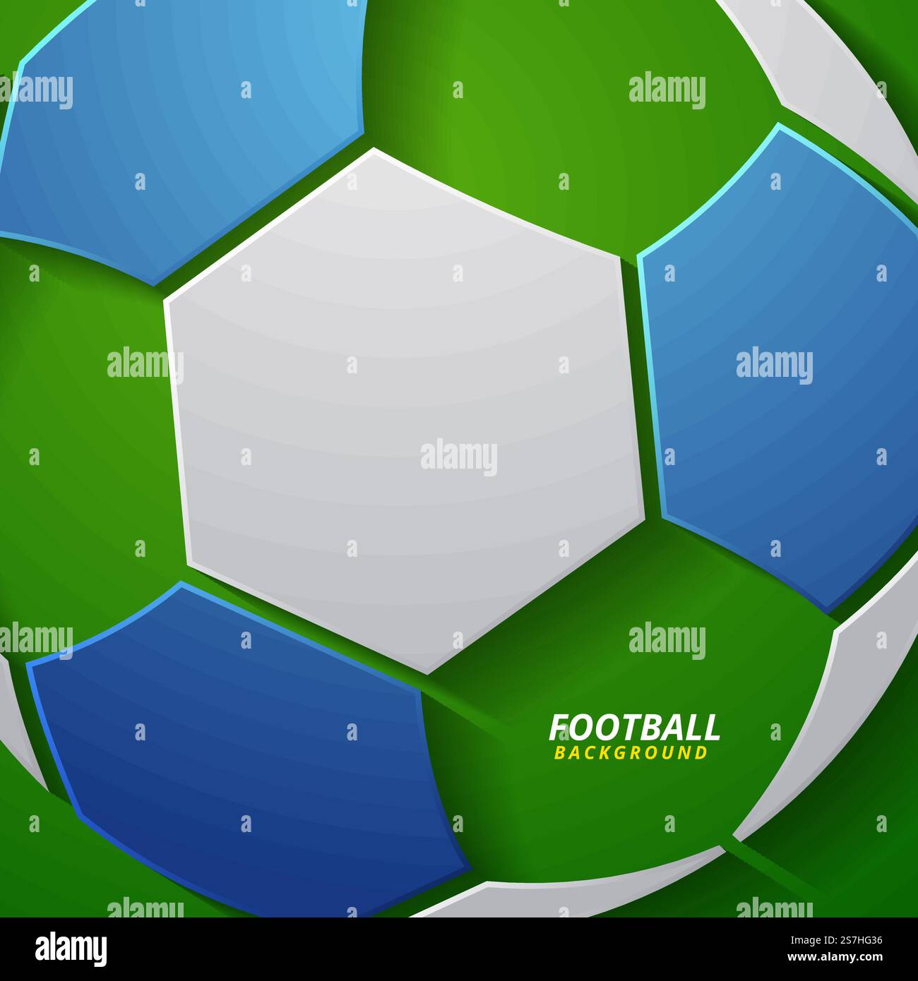 Abstract background with soccer ball Stock Vector Image & Art - Alamy