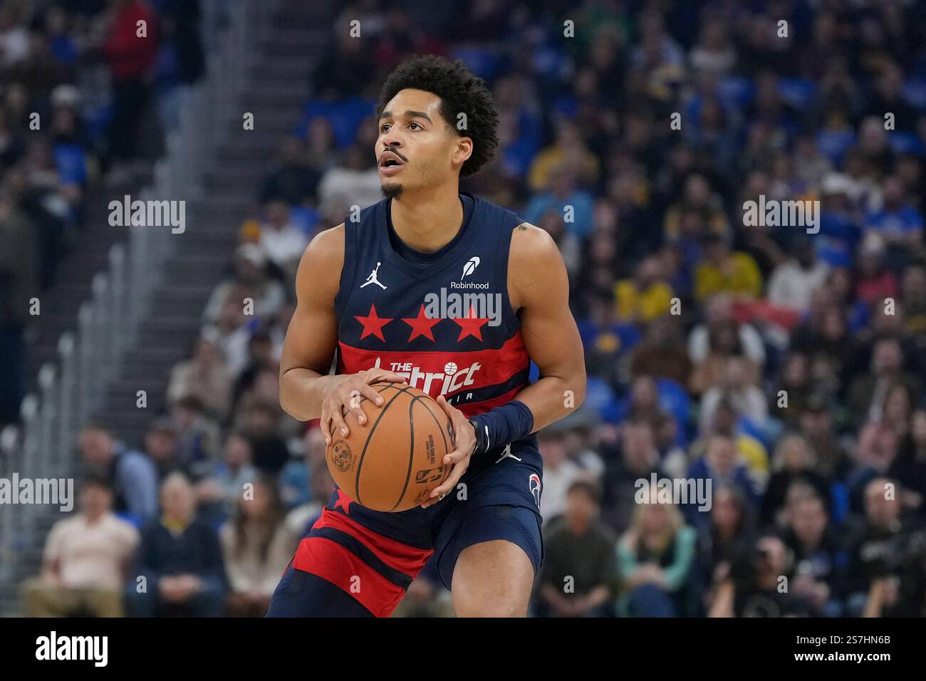 Washington Wizards guard Jordan Poole during an NBA basketball game
