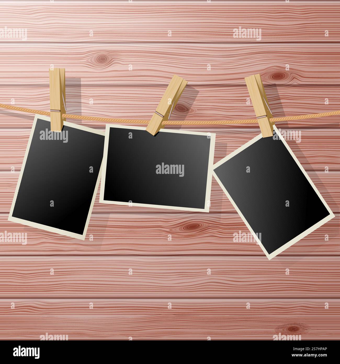 Fixed with string Stock Vector Images - Alamy