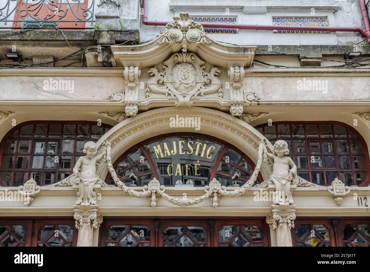 Majestic Café, located on Rua de Santa Catarina in Porto, is an iconic ...
