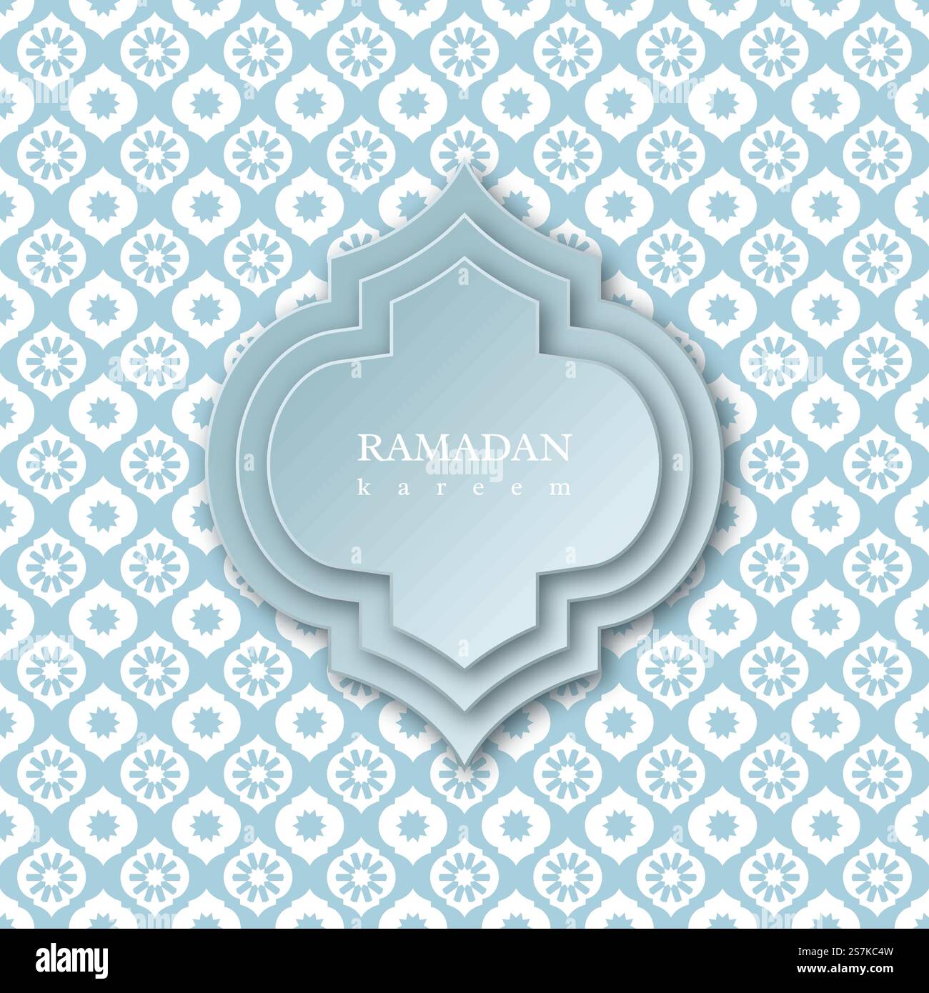 Ramadan Pattern Paper Design Ramadan Kareem background. Islamic pattern with cut paper traditional ...
