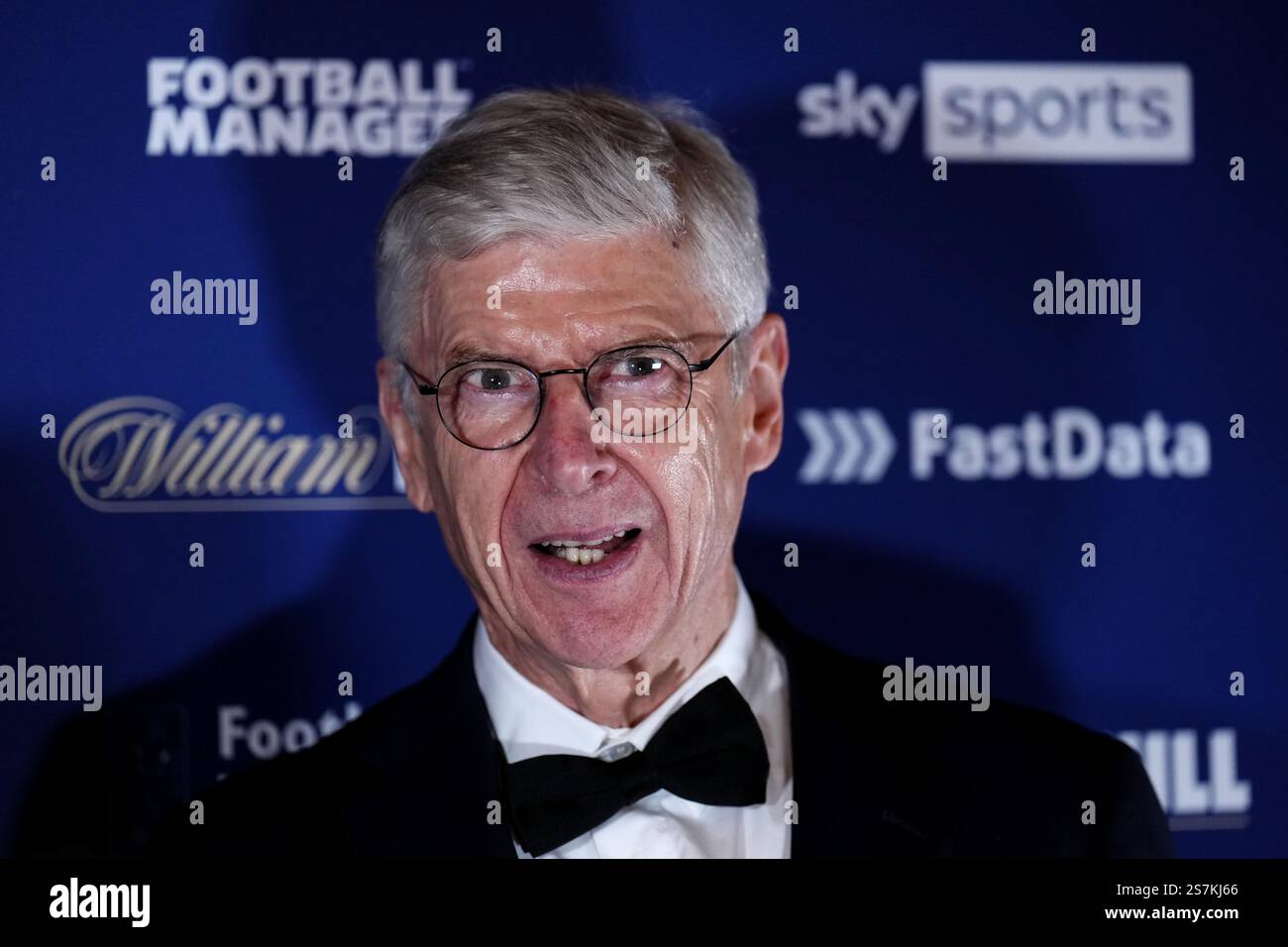 Former Arsenal manager Arsene Wenger during FWA’s Tribute Night at the