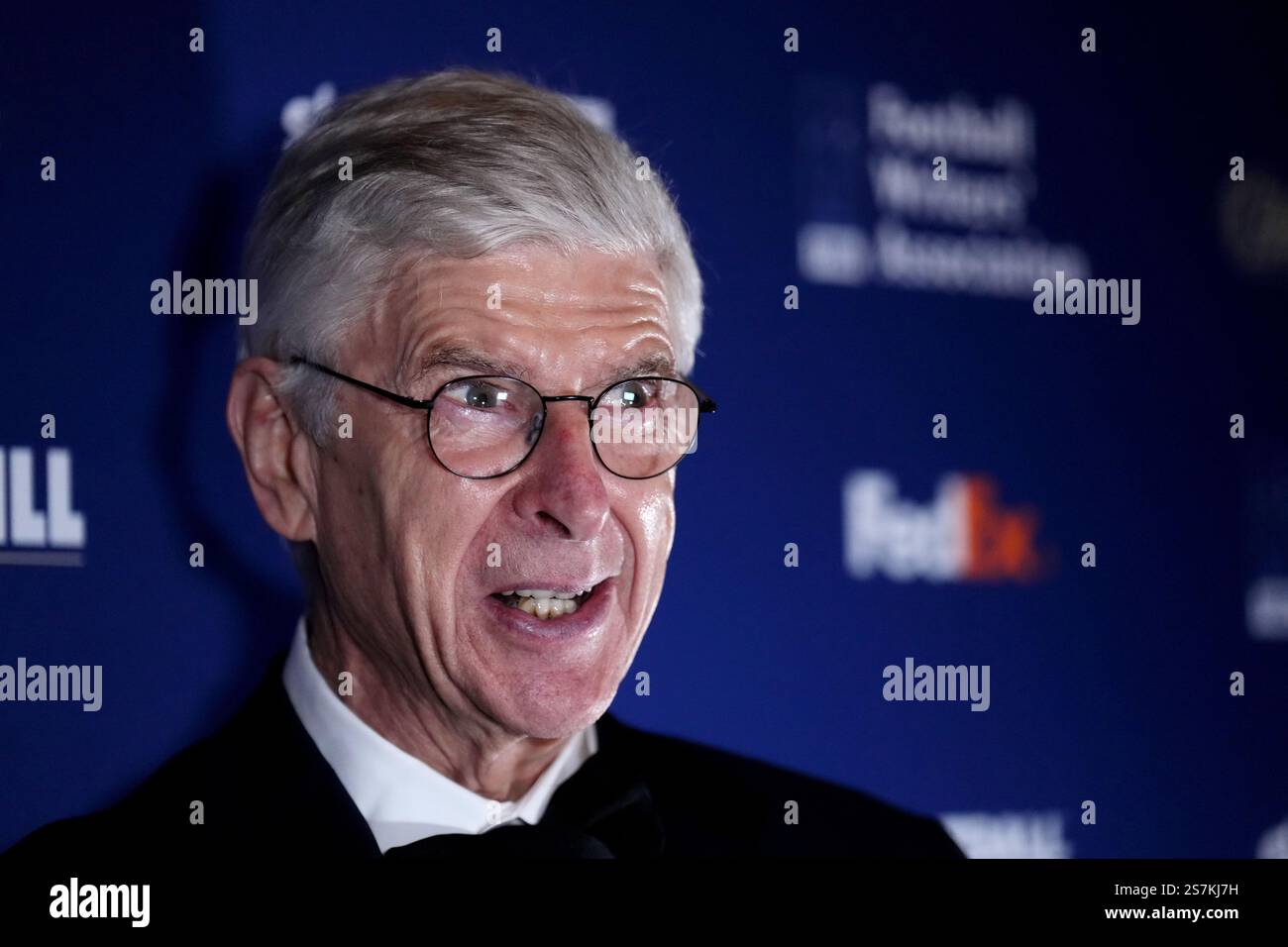 Former Arsenal manager Arsene Wenger during FWA’s Tribute Night at the