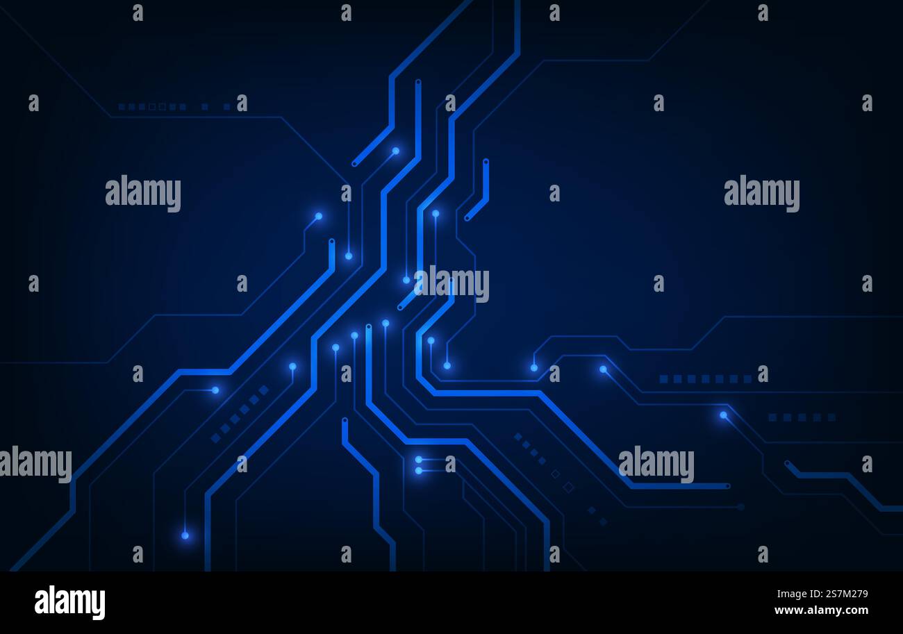 Vector circuit board background technology. illustration Stock Vector ...
