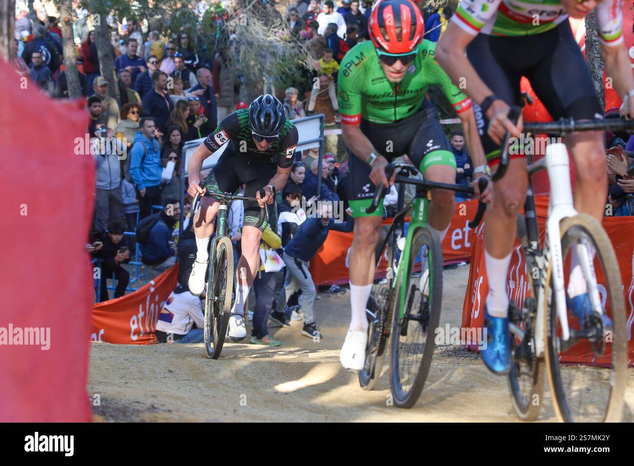 Hope Factory Racing Benidorm, Spain, 19th January, 2025: Hope Factory Racing cyclist Thomas ...