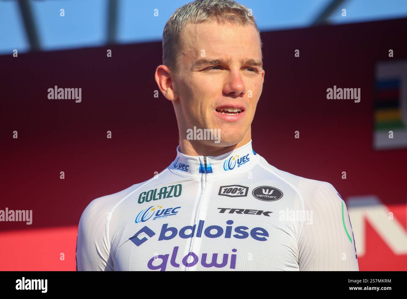 Benidorm, Spain, 19th January, 2025 Baloise Glowi Lions rider Thibau