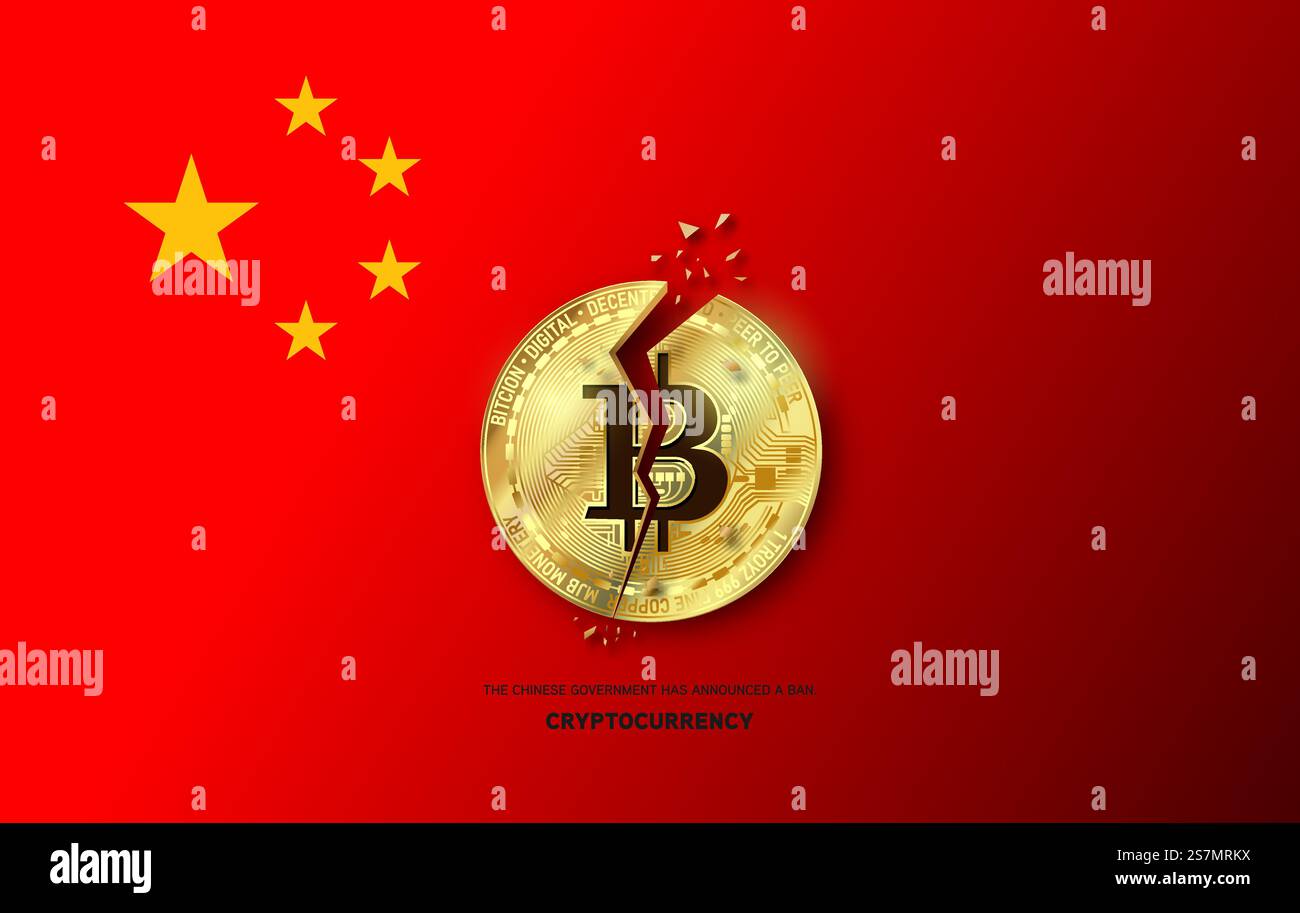 China bitcoin mining Stock Vector Images - Alamy