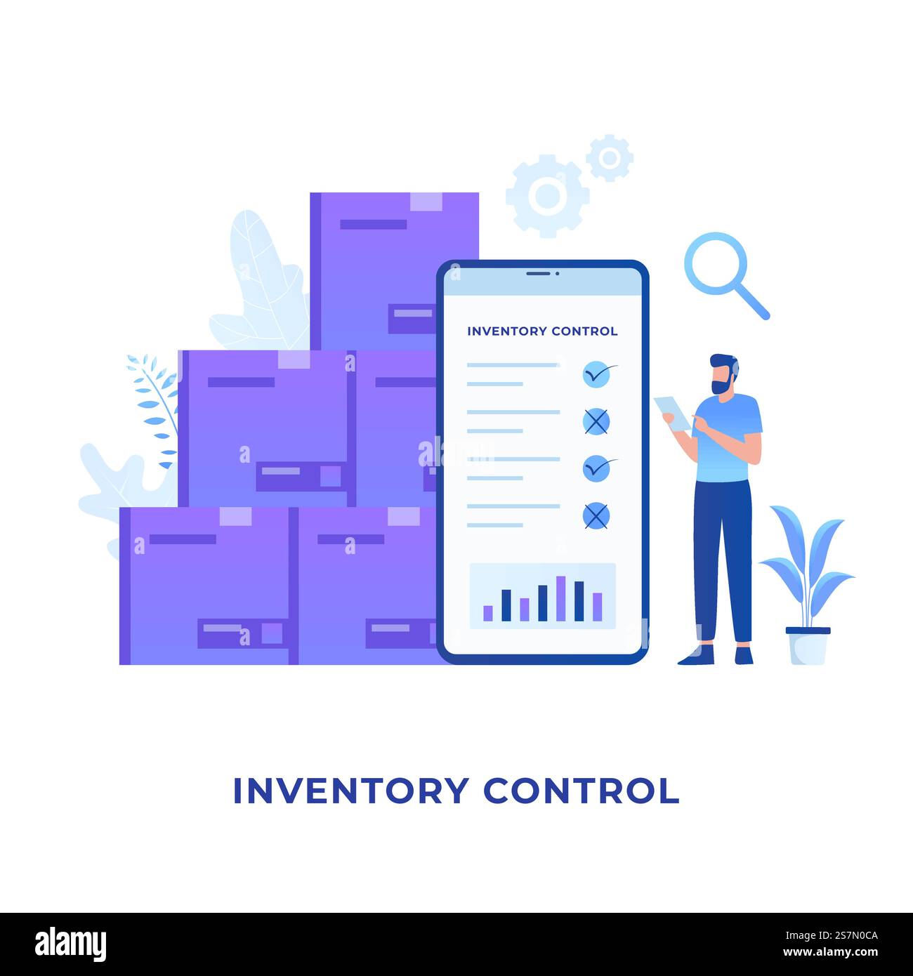 Tracking company inventory management vector control optimization hi ...