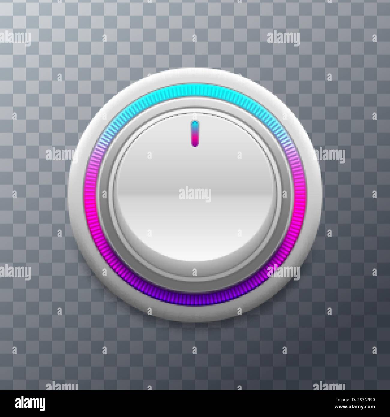 Set of realistic toggle switches in on and off positions Stock Vector ...